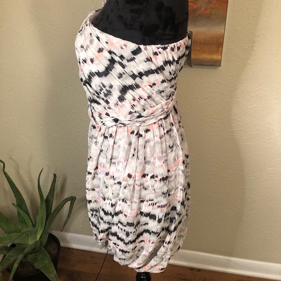 BCBGeneration One Shoulder Confetti Twist Dress 4 - Picture 2 of 6